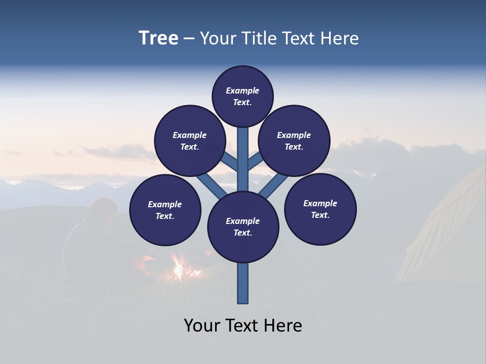 Active Trekking Tourism PowerPoint Template