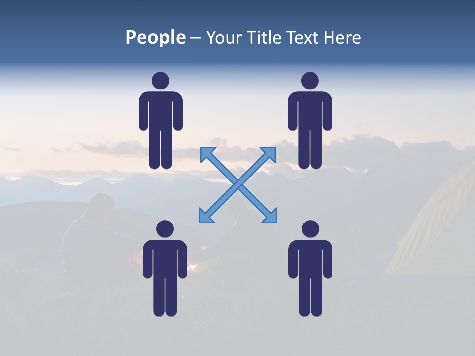 Active Trekking Tourism PowerPoint Template