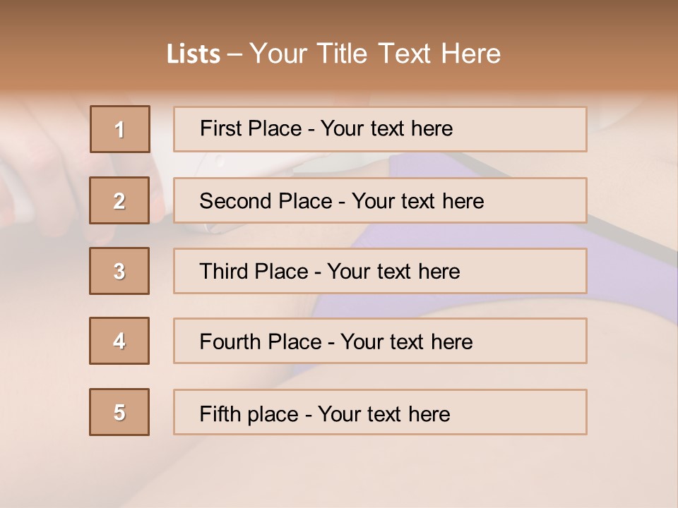 Underwear Fresh Apparatus PowerPoint Template