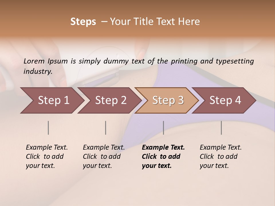 Underwear Fresh Apparatus PowerPoint Template