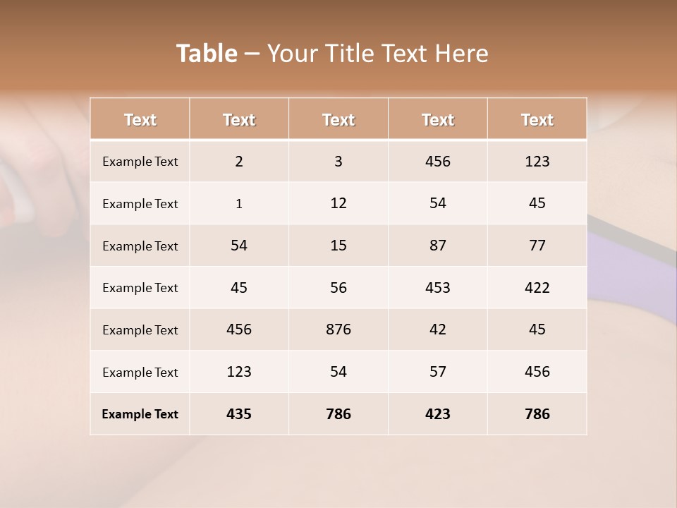 Underwear Fresh Apparatus PowerPoint Template