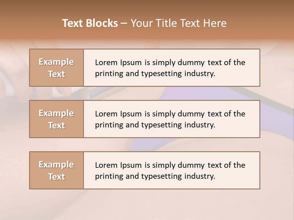 Underwear Fresh Apparatus PowerPoint Template