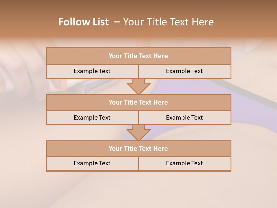 Underwear Fresh Apparatus PowerPoint Template