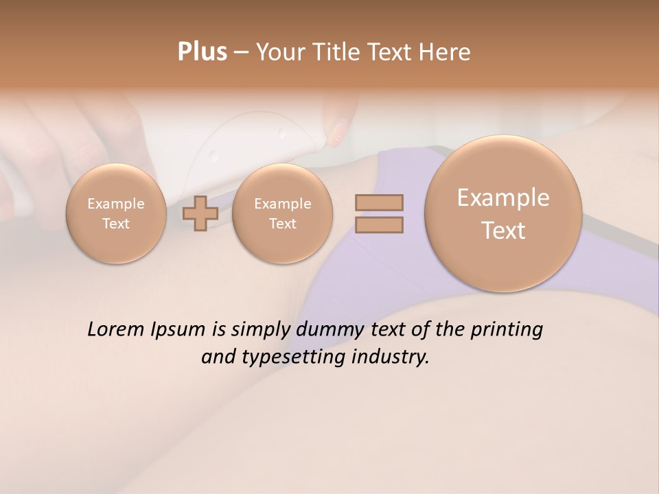 Underwear Fresh Apparatus PowerPoint Template