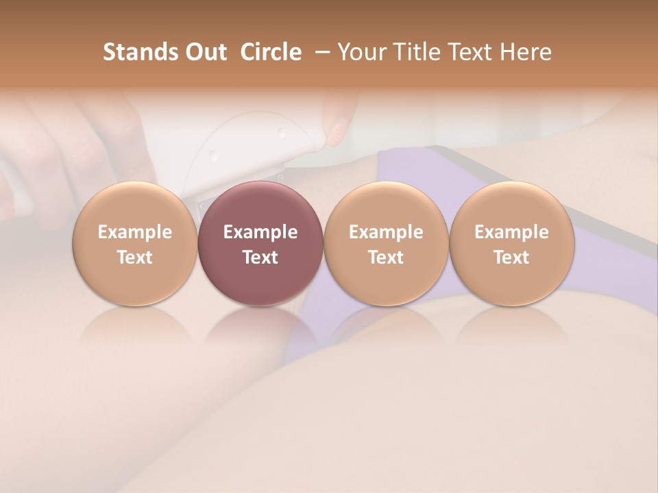 Underwear Fresh Apparatus PowerPoint Template