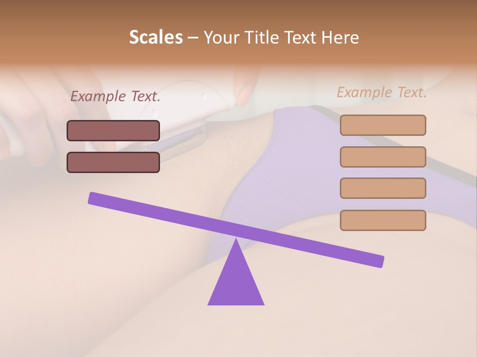 Underwear Fresh Apparatus PowerPoint Template