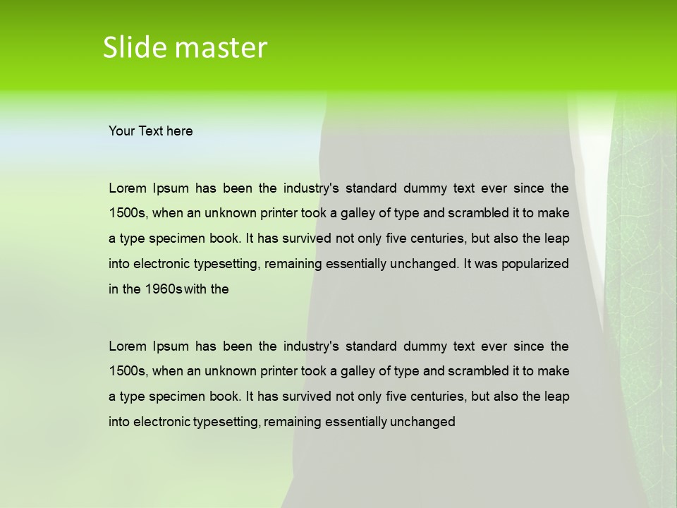 Summer Cork Land PowerPoint Template