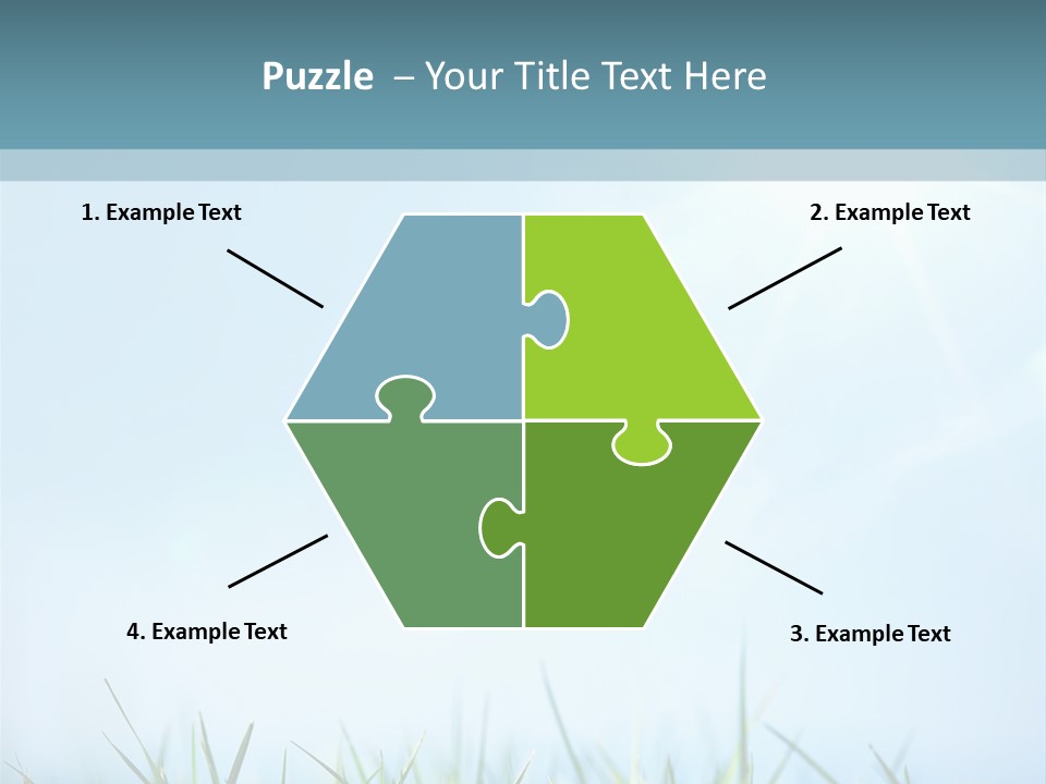 Sun Summer Tree PowerPoint Template