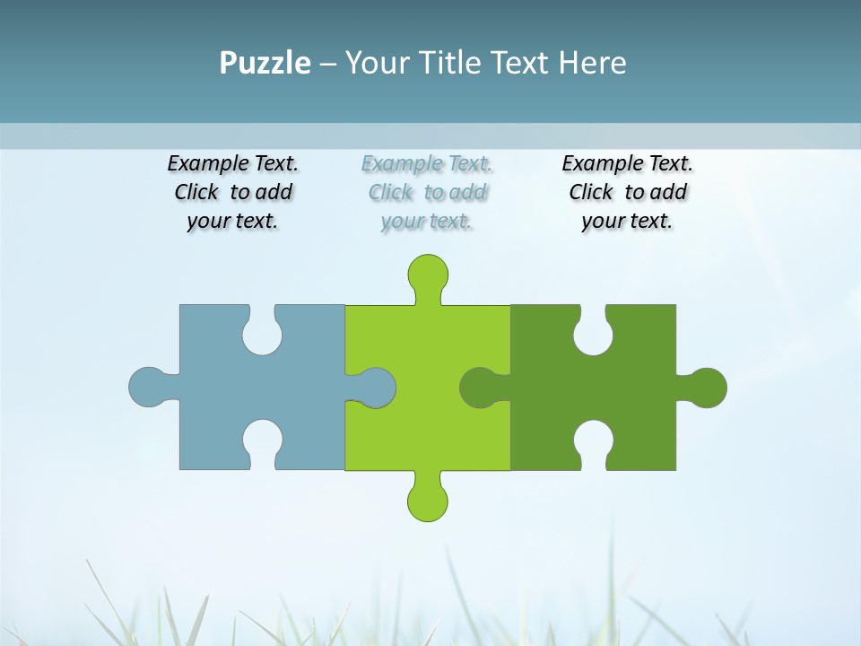 Sun Summer Tree PowerPoint Template