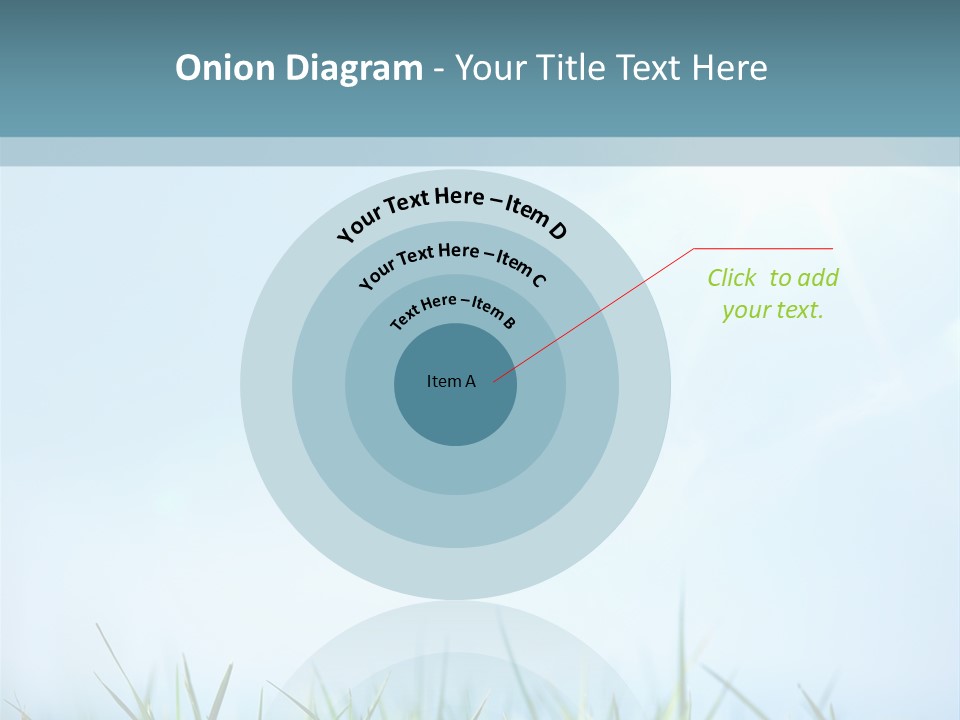 Sun Summer Tree PowerPoint Template