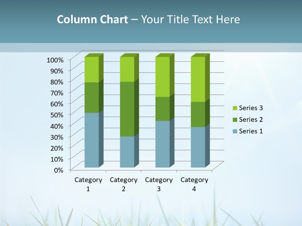 Sun Summer Tree PowerPoint Template
