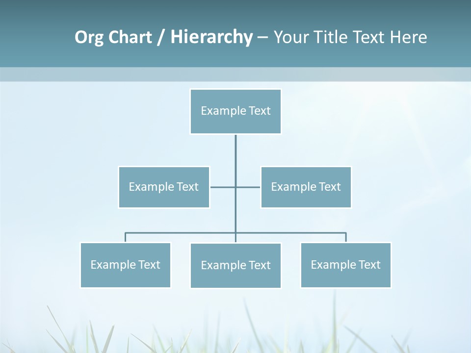 Sun Summer Tree PowerPoint Template