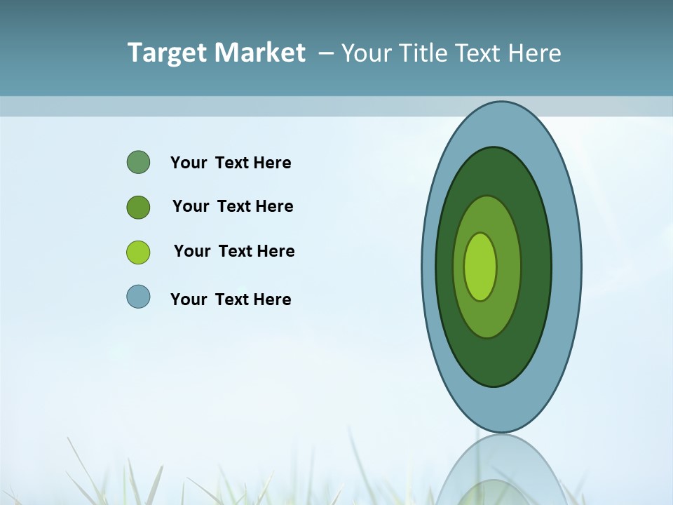 Sun Summer Tree PowerPoint Template