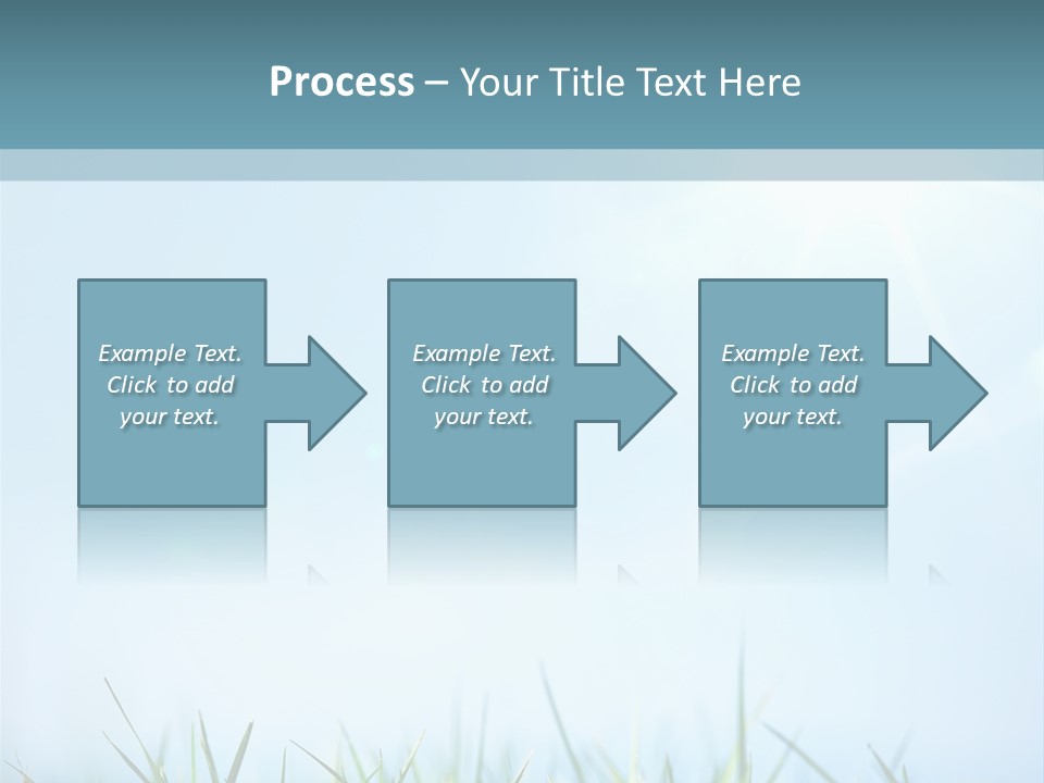 Sun Summer Tree PowerPoint Template
