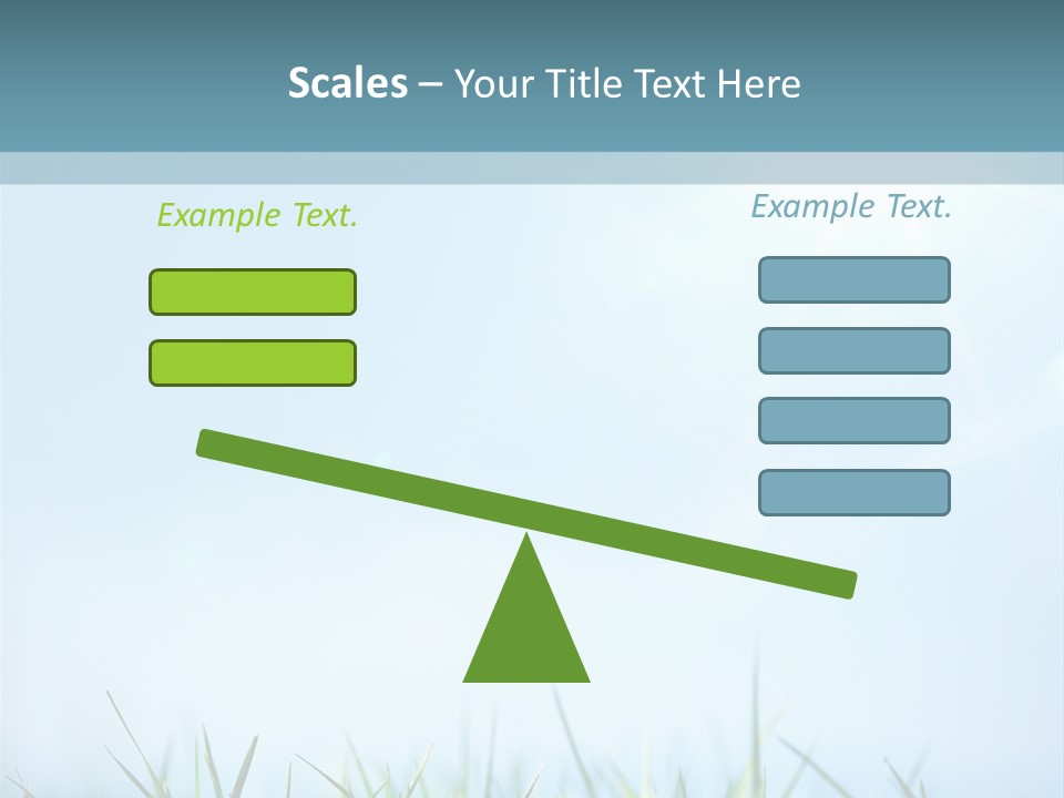 Sun Summer Tree PowerPoint Template