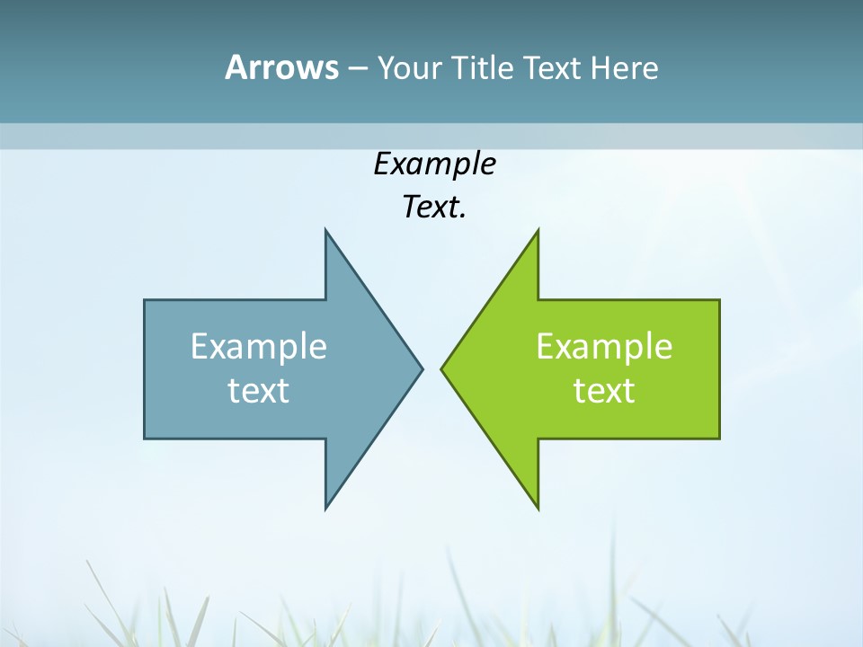 Sun Summer Tree PowerPoint Template