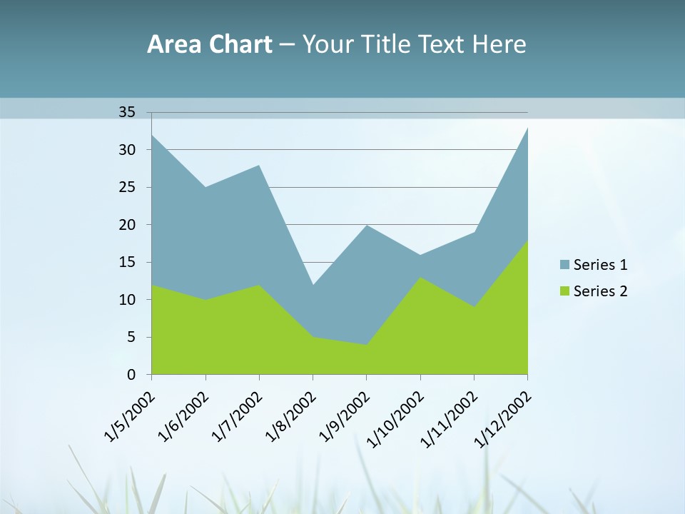 Sun Summer Tree PowerPoint Template