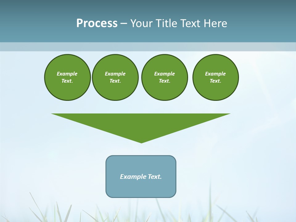 Sun Summer Tree PowerPoint Template