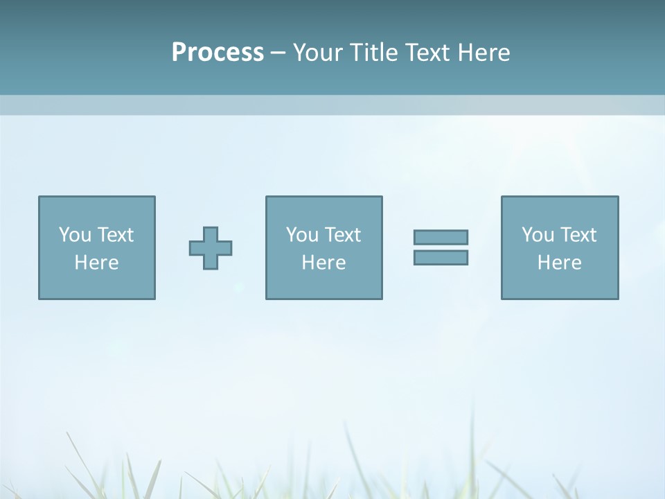 Sun Summer Tree PowerPoint Template