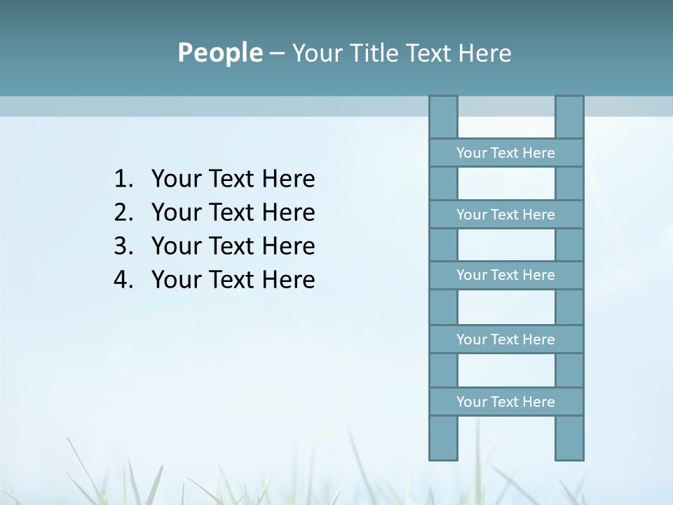 Sun Summer Tree PowerPoint Template