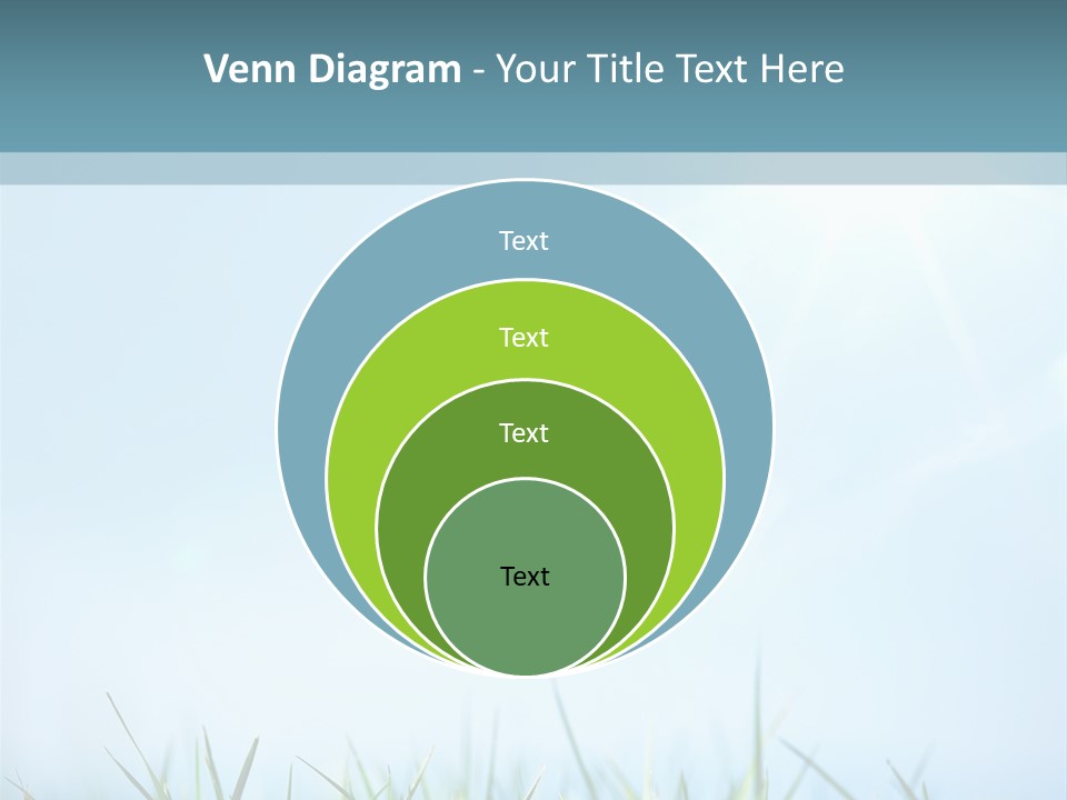 Sun Summer Tree PowerPoint Template