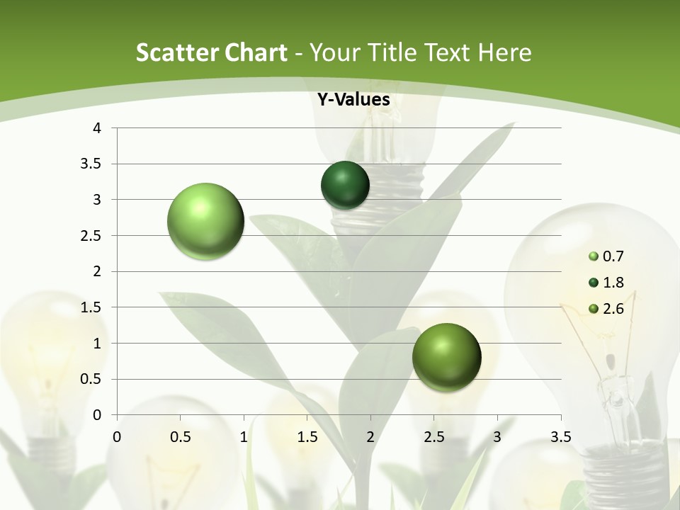 Solution Illuminated Grass PowerPoint Template