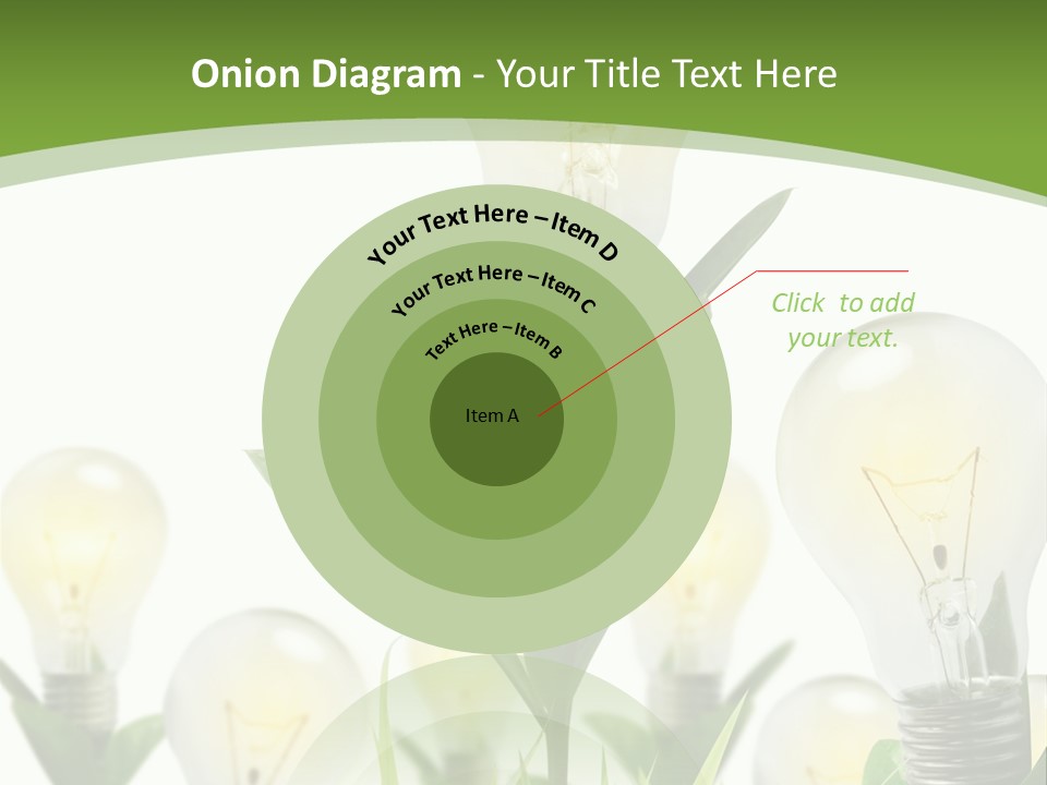 Solution Illuminated Grass PowerPoint Template
