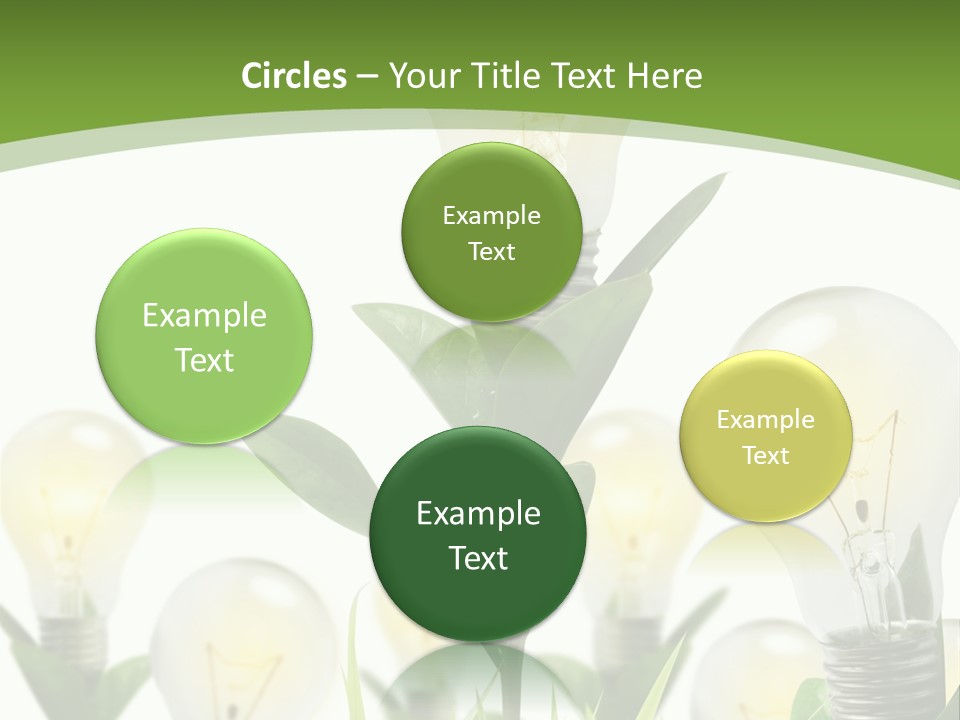 Solution Illuminated Grass PowerPoint Template