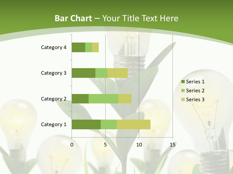 Solution Illuminated Grass PowerPoint Template