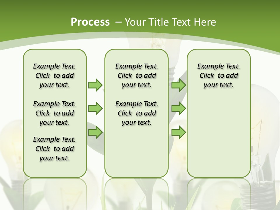 Solution Illuminated Grass PowerPoint Template