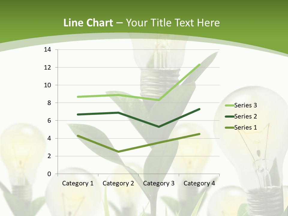 Solution Illuminated Grass PowerPoint Template