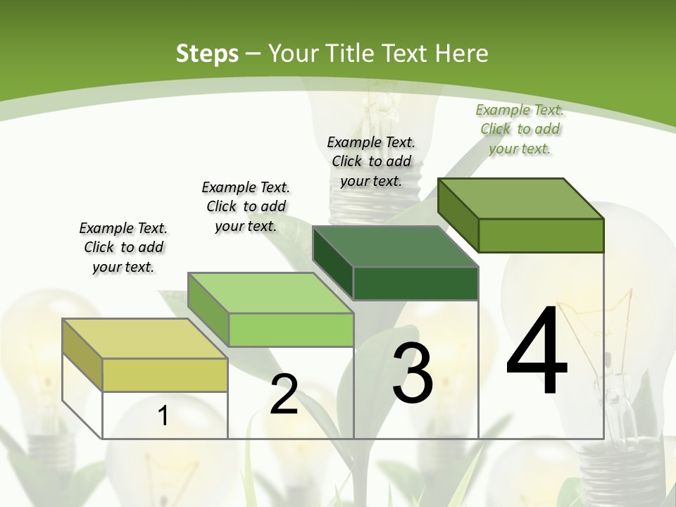 Solution Illuminated Grass PowerPoint Template