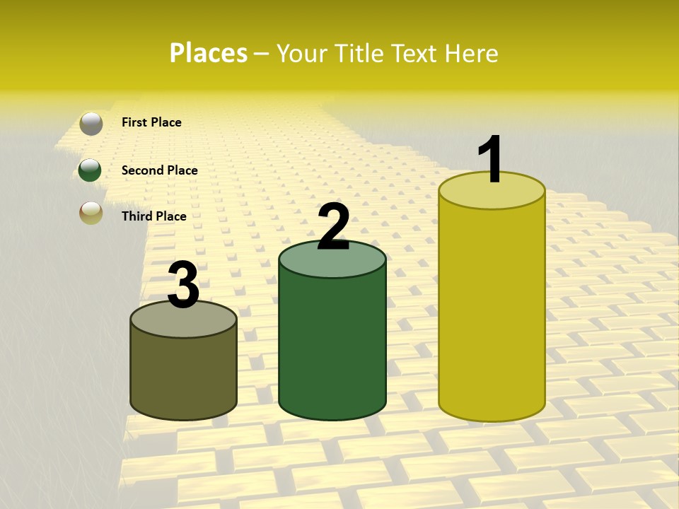 Ingot Contemplation Abundance PowerPoint Template