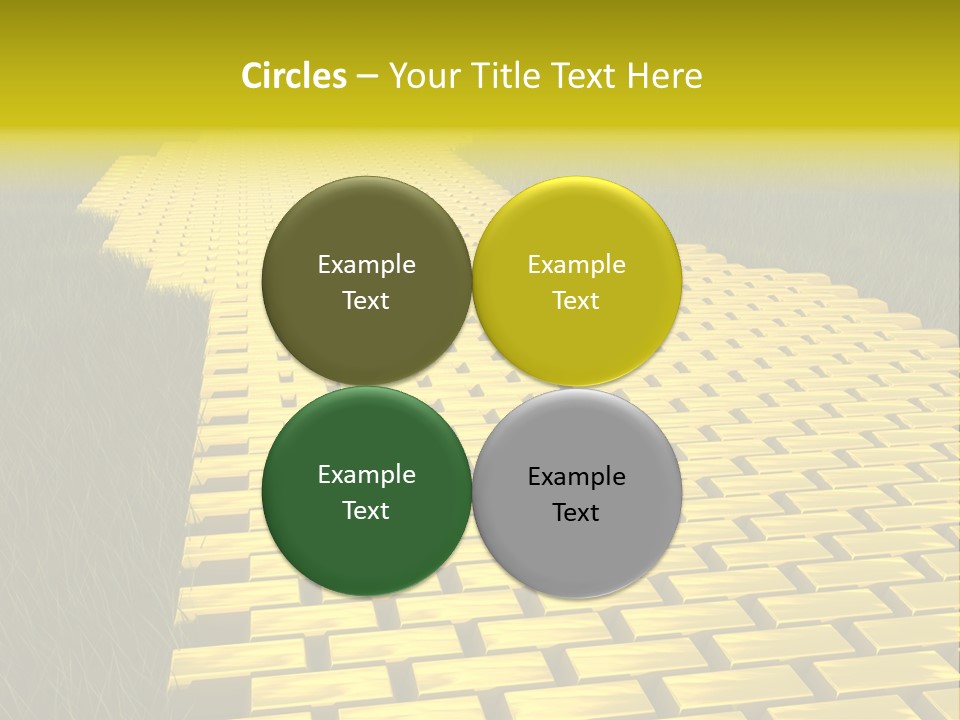 Ingot Contemplation Abundance PowerPoint Template