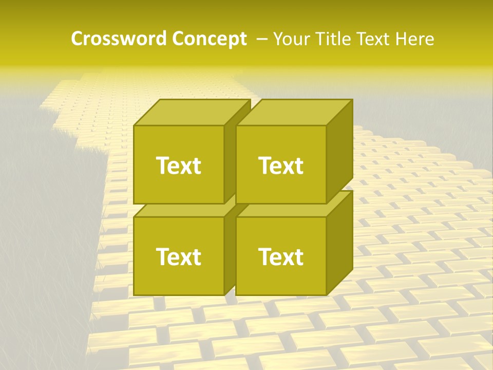 Ingot Contemplation Abundance PowerPoint Template