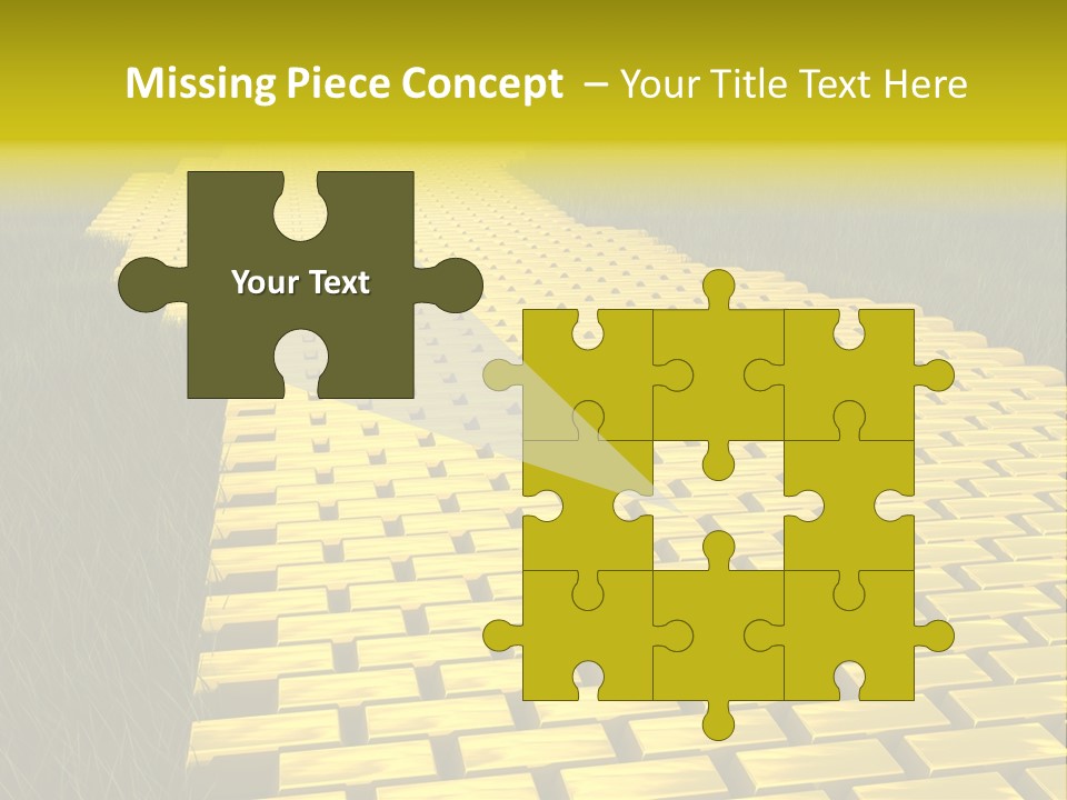 Ingot Contemplation Abundance PowerPoint Template