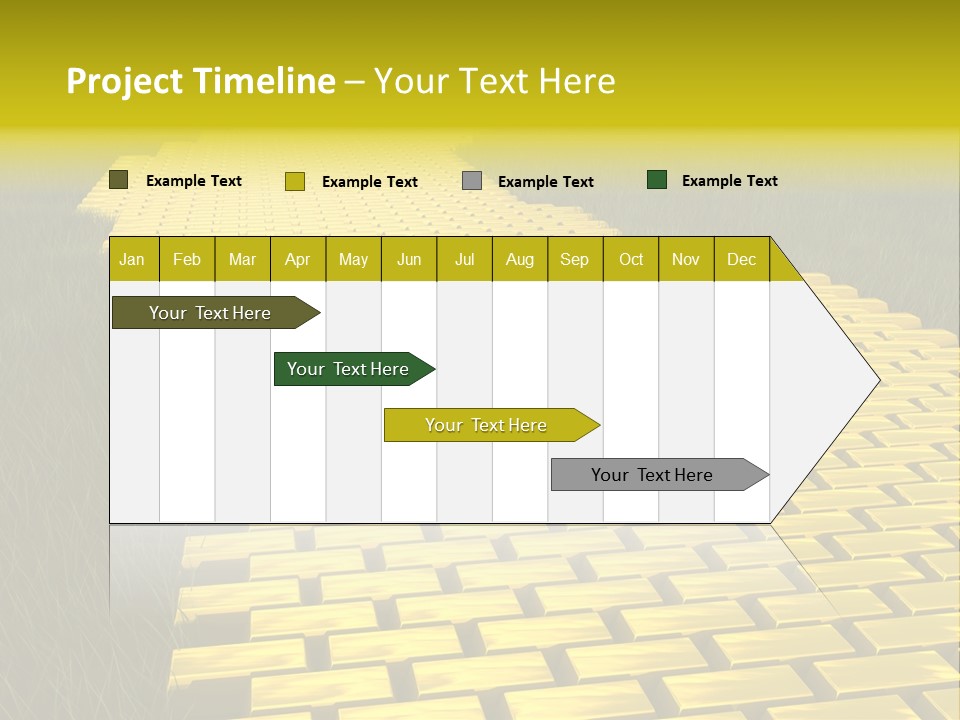 Ingot Contemplation Abundance PowerPoint Template