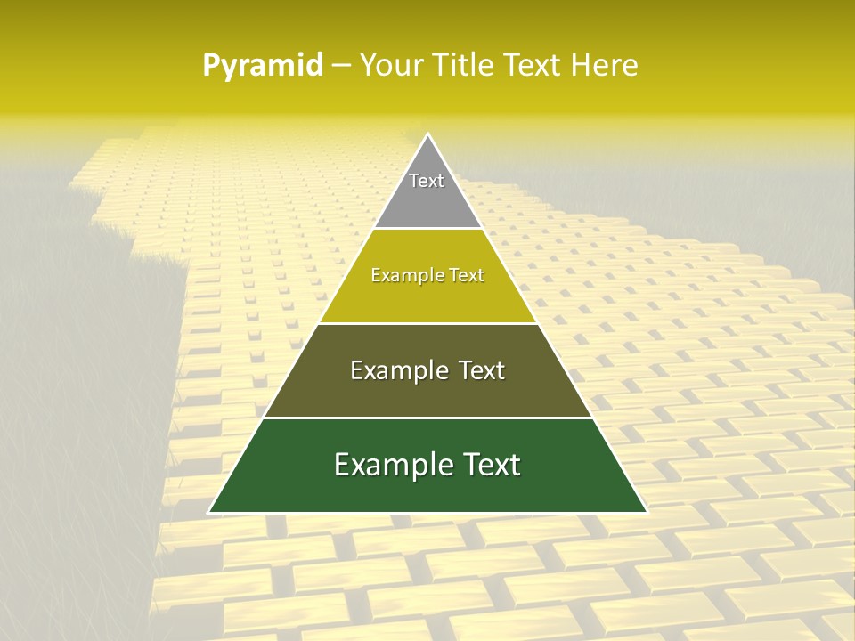 Ingot Contemplation Abundance PowerPoint Template