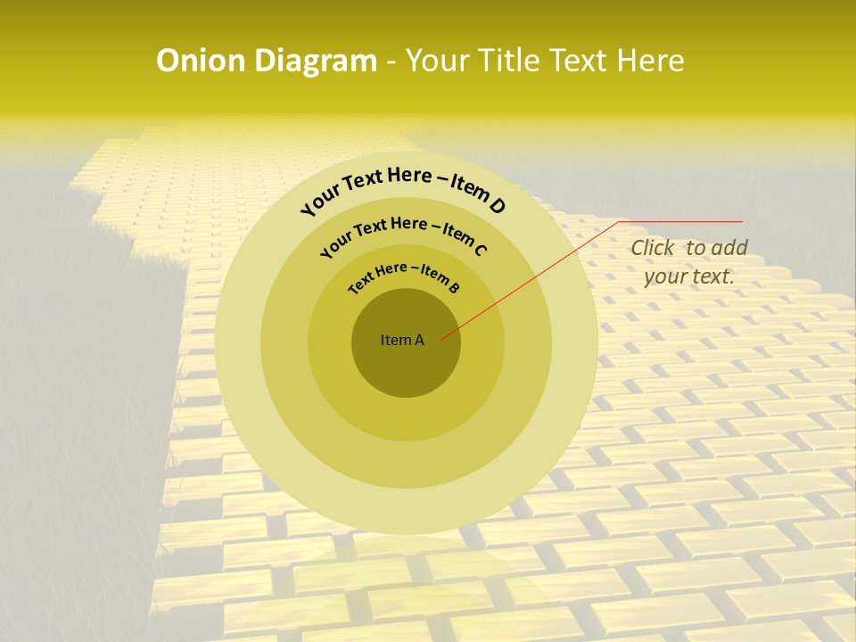 Ingot Contemplation Abundance PowerPoint Template