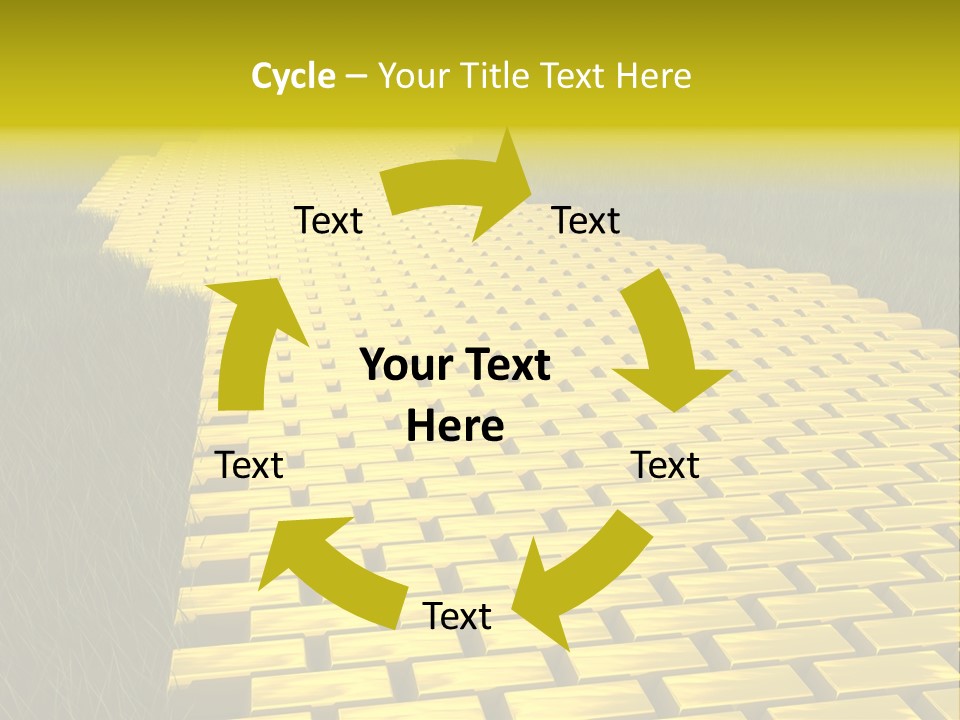Ingot Contemplation Abundance PowerPoint Template