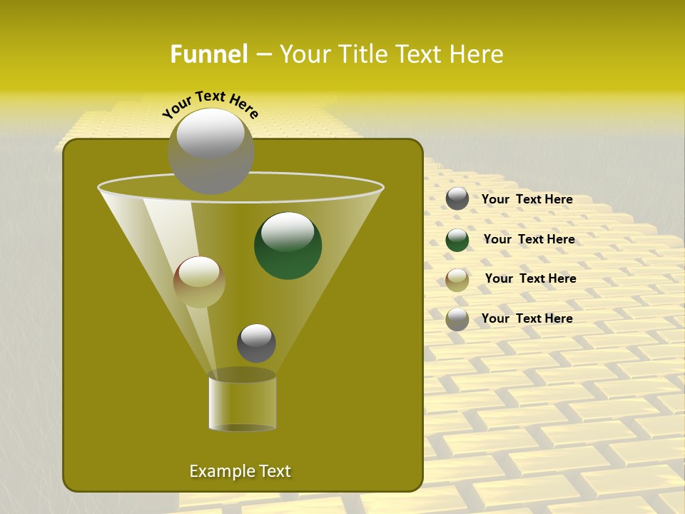 Ingot Contemplation Abundance PowerPoint Template