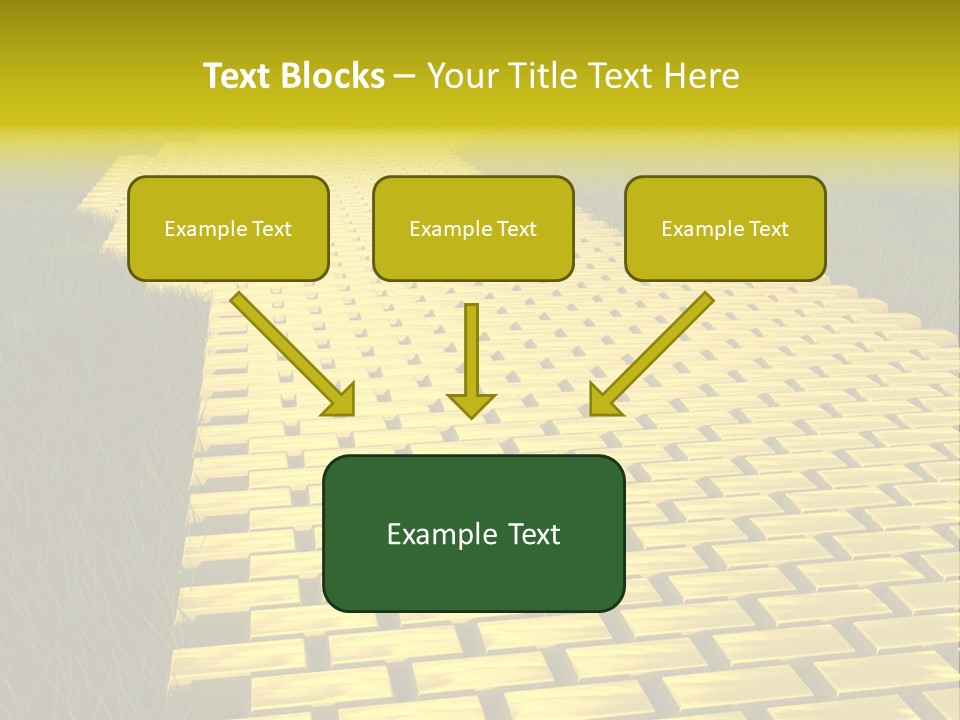 Ingot Contemplation Abundance PowerPoint Template