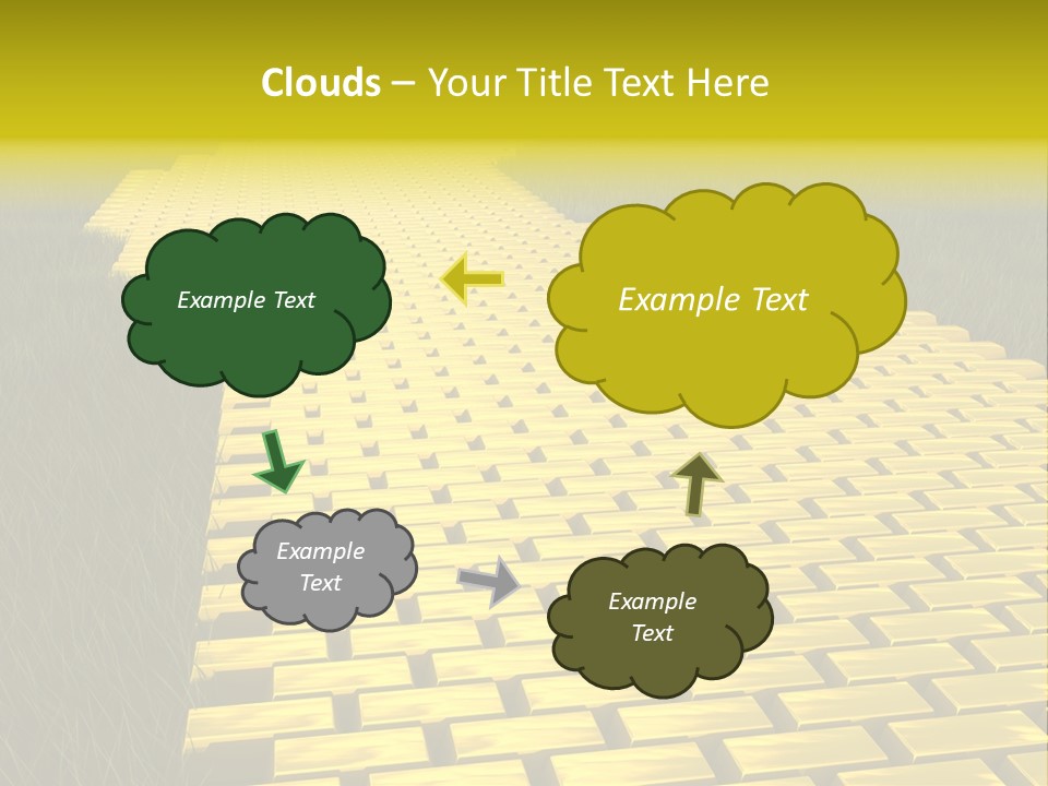 Ingot Contemplation Abundance PowerPoint Template
