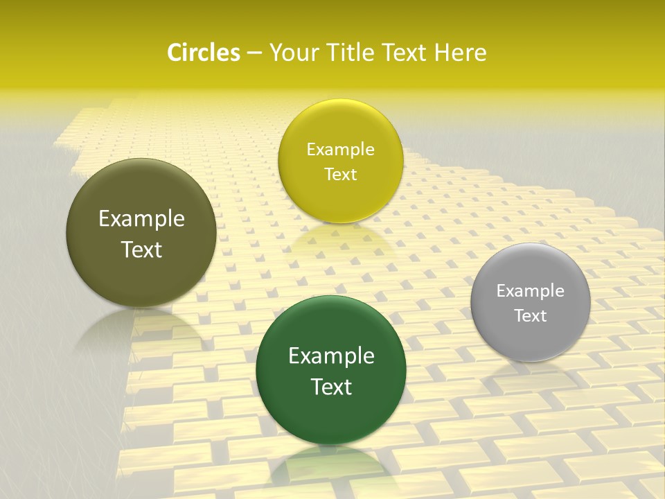 Ingot Contemplation Abundance PowerPoint Template