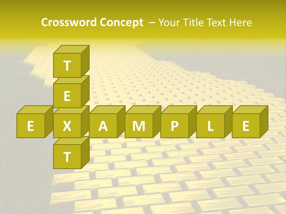 Ingot Contemplation Abundance PowerPoint Template