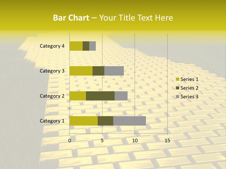 Ingot Contemplation Abundance PowerPoint Template