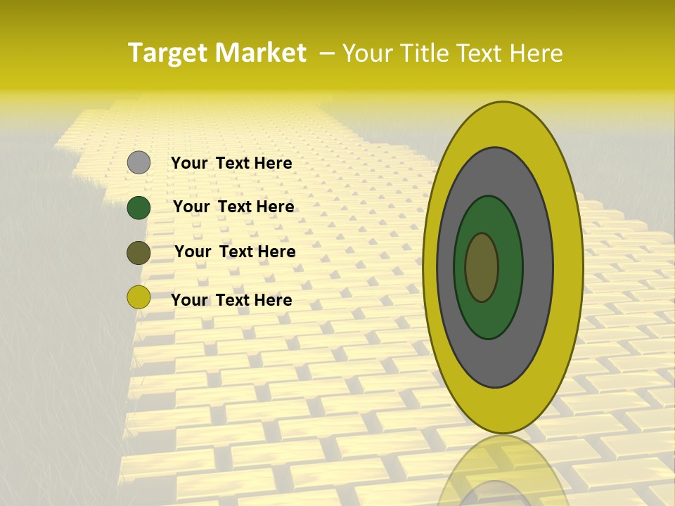 Ingot Contemplation Abundance PowerPoint Template