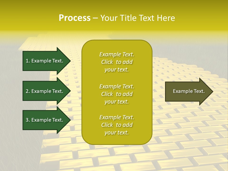 Ingot Contemplation Abundance PowerPoint Template