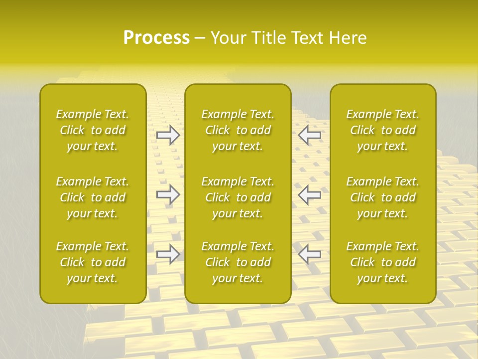 Ingot Contemplation Abundance PowerPoint Template