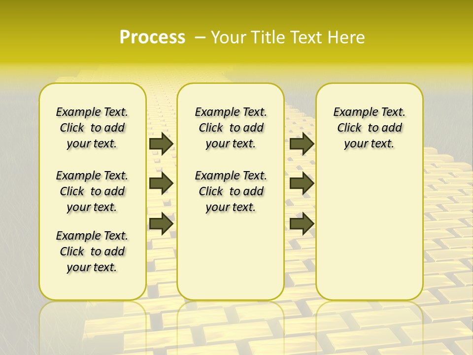 Ingot Contemplation Abundance PowerPoint Template